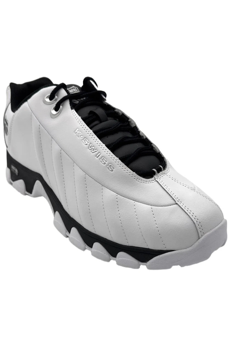 K-Swiss Men's ST329 CMF Sneakers White/Black - Wide
